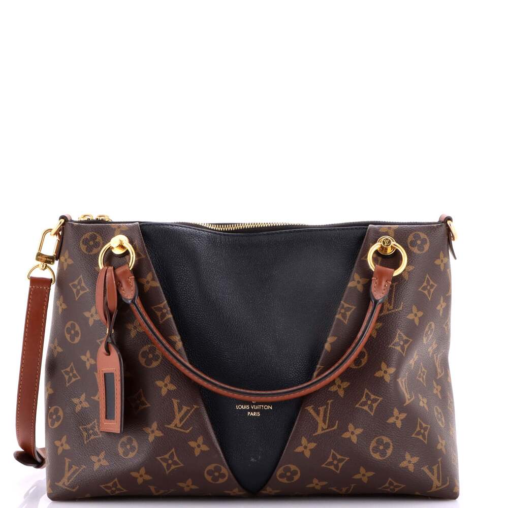 Louis Vuitton V Tote Canvas And Leather #259618L18B